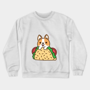 Tacos Corgi Crewneck Sweatshirt